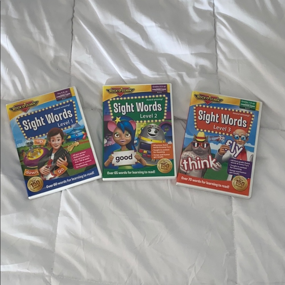 Rock n Learn Sight Words DVDs